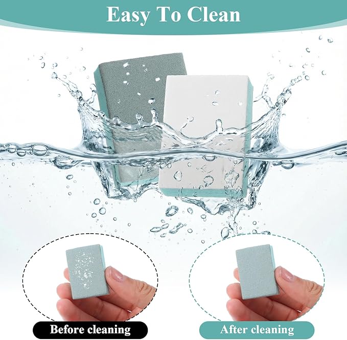 50Pcs Nail Buffer Block and Shine Kit, Mini Nail Buffer for Polishing Smooth and Shiny Natural Nails Fingernail Mini Buffer Nail File Smoother Buffer Block 1000/4000 (Green)