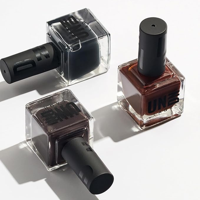 UNDN Vegan Nail Polish - Middle Earth - Brown Nail Polish for Women and Men - Long Lasting, Durable Finish - Cruelty Free - 0.5 oz