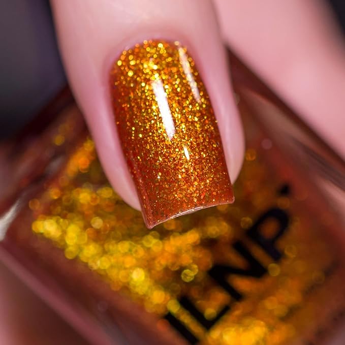 ILNP Hayride - Warm Golden Yellow Shimmer Nail Polish