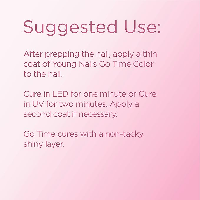 Young Nails Go Time Gel Polish, Juice Me