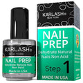 Karlash Professional Natural Nail Prep Dehydrate,Nails Superior Bonding Primer for Acrylic Powder and Gel Nail Polish 0.5 oz Fast Dry Dehydrator Base Bonder Liquid.