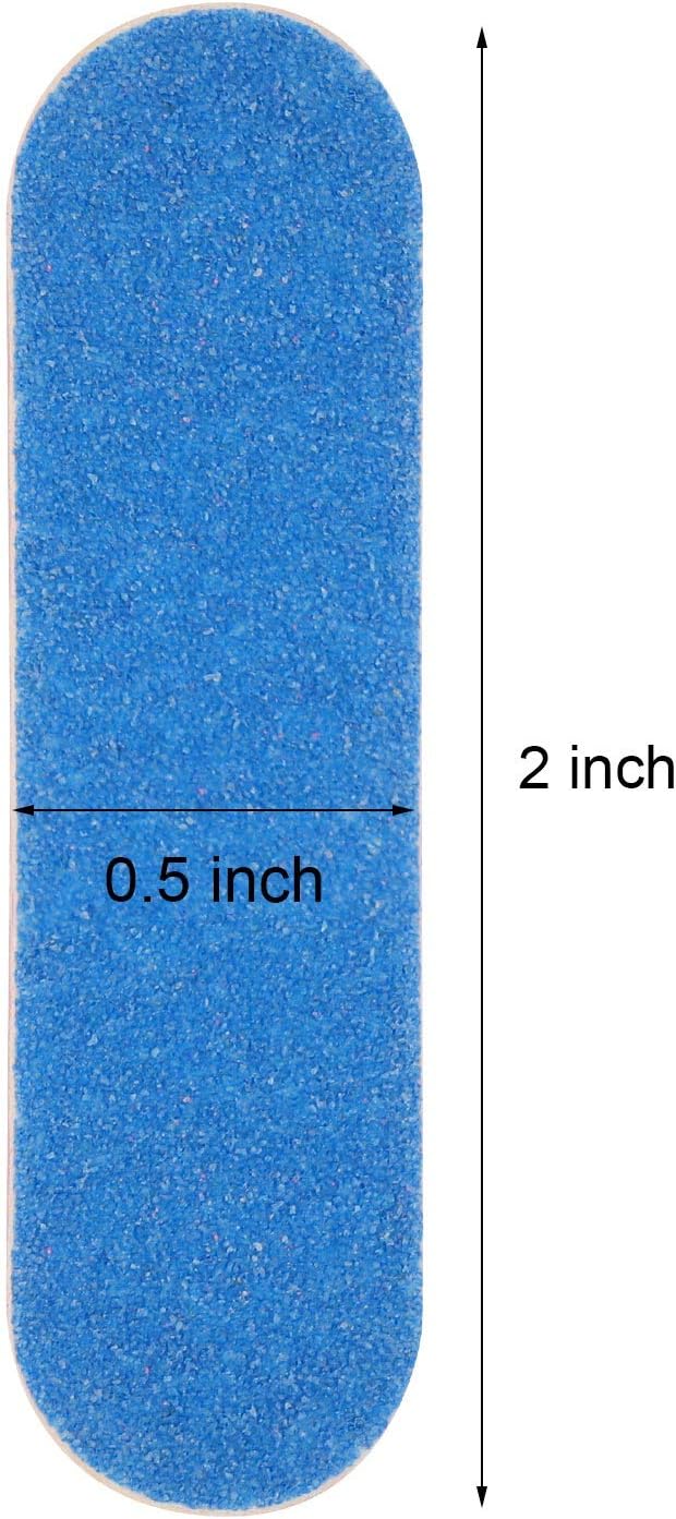 300 Pcs Mini Nail Files Double Sided Emery Boards Small Disposable Nail Files Bulk Manicure Pedicure Tools for Men, Women, Kids- 2 Inch