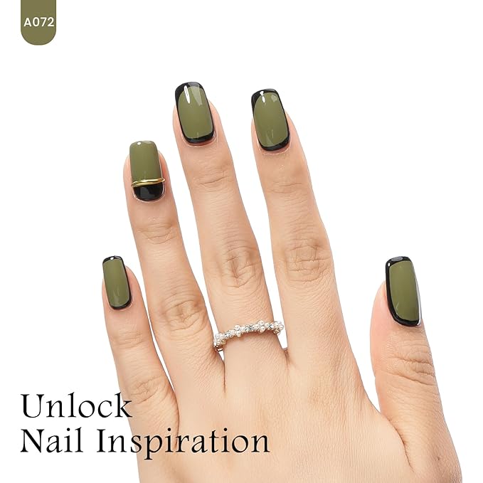 MAYCHAO 15ML Christmas Green Gel Nail Polish 1Pc Matcha Green Gel Polish Soak Off UV LED Nail Polish Nail Art Starter Manicure Salon DIY at Home, 0.5 OZ