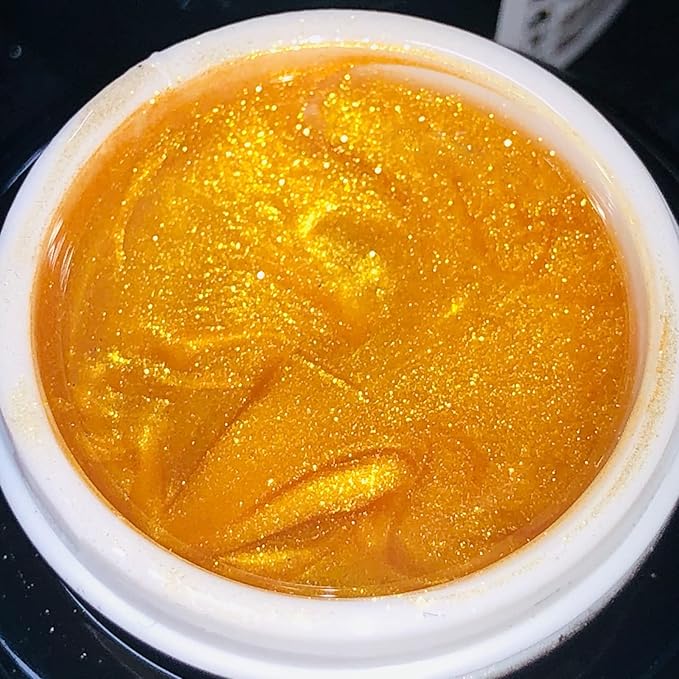 Gold Spider Gel for Nails, Gold Gel Paint for Nails Art UV LED DIY Design Manicure Spider Paint Nail Gel for Nail Art