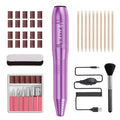 20000RPM Electric Nail Drill Compact Portable Efile Professional Manicure Pedicure Nail File Drill Kit for Acrylic, Gel Nails and Home Salon Use