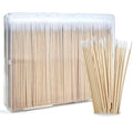 400PCS Pointed Cotton Swabs with Storage Case, Precision Tip Cotton Swabs with Wooden Sticks, 4 Inch Microblading Buds, Microswabs for Eyelash Extensions Makeup nails Tattoo Permanent Makeup Supplies