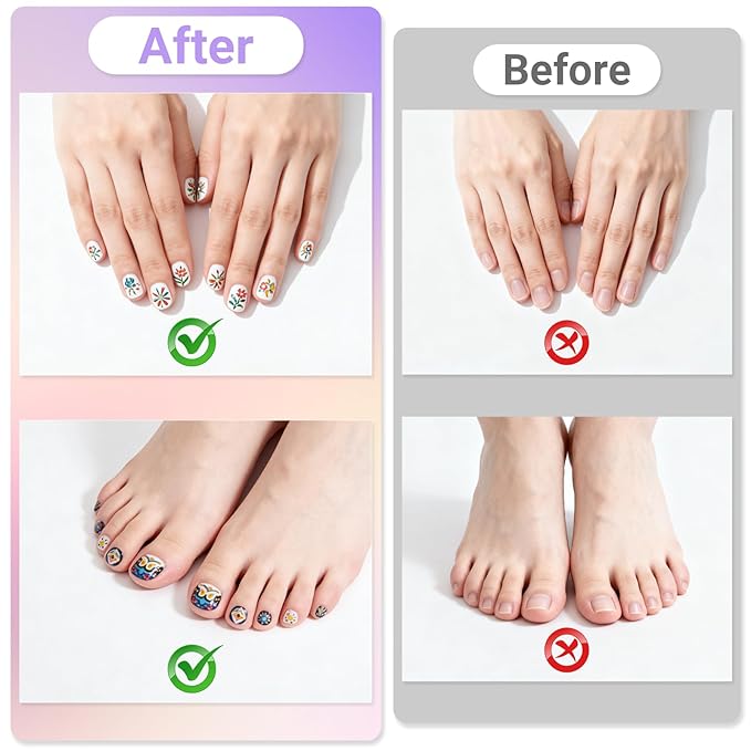 12 Color Nail Art Pens,0.5 MM Diy Nail Art Markers for Painting Nails,Quick-drying & Waterproof Acrylic Ink Nail polish Pens