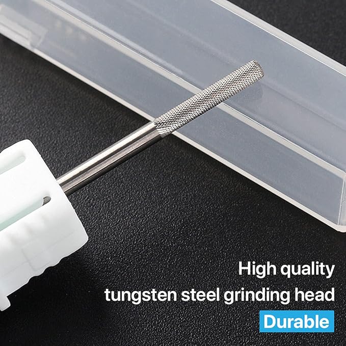 Nail Drill Bit, Nail Cuticle Drill Bit Replaceable Remove Nail Glue High Strength for Nail Technician