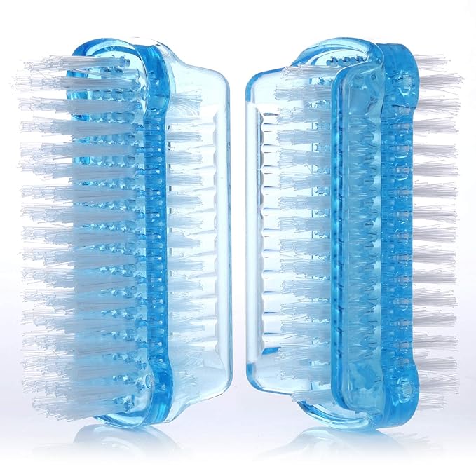 BTYMS 6 Pcs Nail Brush for Cleaning Dual-sided Fingernail Scrub Cleaning Brushes Under Nail Cleaning Tool for Toes and Nails