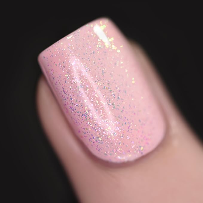 ILNP Limitless - Vivid Pink, Bright Green Iridescent Topper Nail Polish