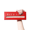 Max’s Chrome & Cat Eye Square Press-On Nails | 32-Piece Nail Kit including Both Adhesive Tab & Nail Glue (Haley's Square, Medium)