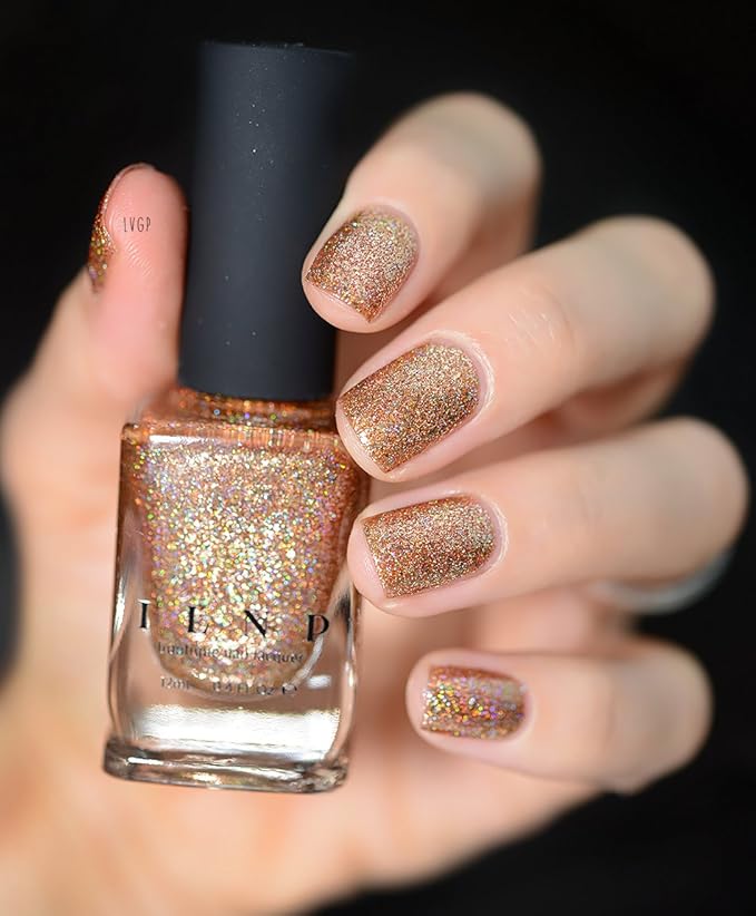 ILNP The Harpist - Copper Holographic Nail Polish