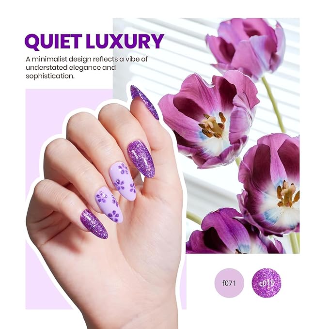 Beetles Gel Nail Polish Kit with U V Light, 75PCS Gel Nail Kit with Base Top Coat 45 Colors Gel Polish Set Burgundy Red Exquisite Femininity Manicure Set Home Salon DIY Gifts for Women Girls Teens