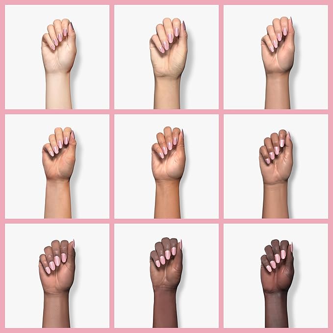 duri Nail Polish, 502 Bridal Bells, Pastel Pink, Classic Pastel Pink, Full Coverage, Fast Drying, 0.45 Fl Oz