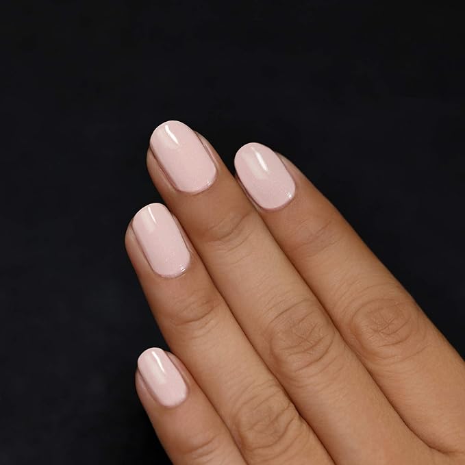 ILNP Rumor Has It - Light Creme Neutral Nude Nail Polish, Subtle Holographic, Chip Resistant, 7-Free, Non-Toxic, Vegan, Cruelty Free, 12ml