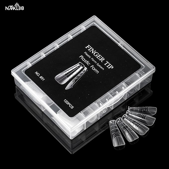 NMKL38 120PCS Dual Nail Forms 12 Sizes