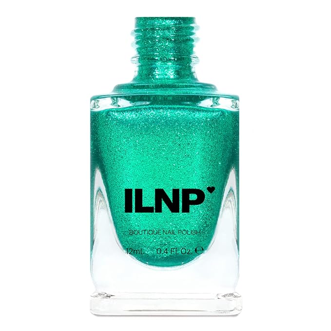 ILNP Funhouse - Carribean Green Ultra Metallic Bright Nail Polish