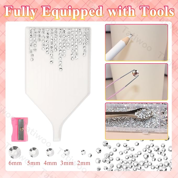 20000Pcs Silver Flatback Jelly Resin Rhinestones for Bedazzling, Mix Sizes Crystal Rhinestones Gems, Silver Gems Bedazzling for Crafting for DIY Face Makeup Crafts Tumblers