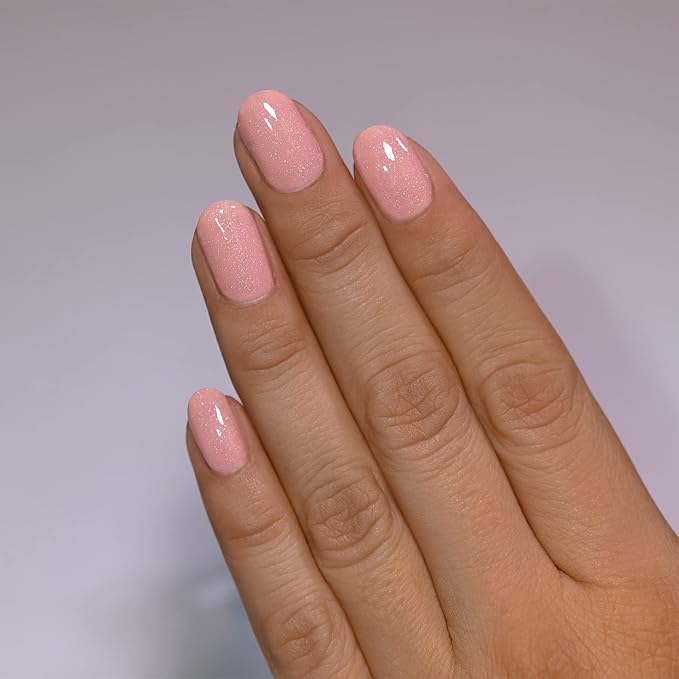 ILNP Knitted - Soft Pink Holographic Nail Polish