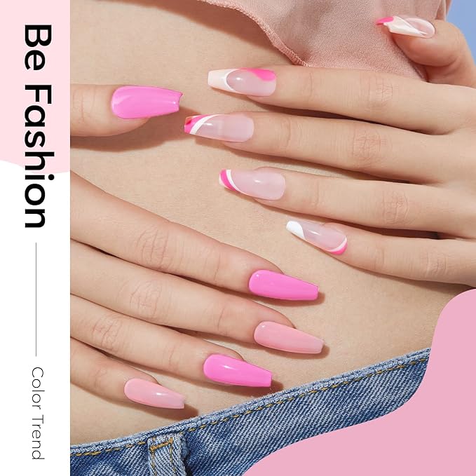 modelones Gel Nail Polish Set, 6 Colors 2026 Easter Light Soft Pink White Nude Pink Gel Polish Soak Off Nail Art Design Manicure Kit Salon DIY Home Gift Women Girlfriend Girl