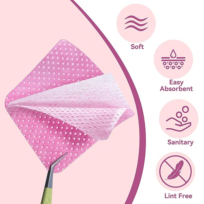 TsMADDTs Gel Nail Polish Remover Tools Kit with 540 Lint Free Wipes, 10 Soak Off Clips, 100ml Nail Polish Remover Bottle, Cuticle Pusher/Peeler, File, Buffer Block