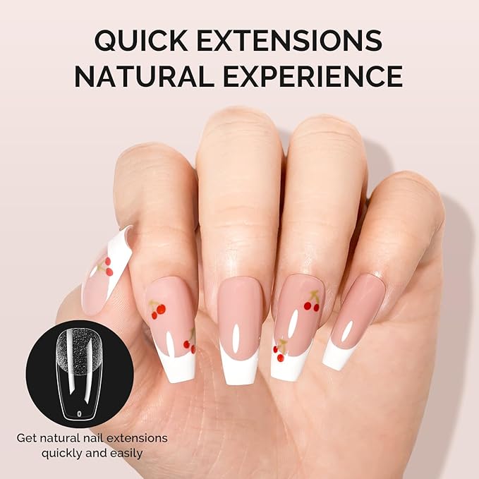 MelodySusie Medium Coffin X Nail Tips - 600Pcs 15 Sizes Clear Acrylic, Half Matte Full Cover Press on Nails for DIY Extension & Salon Use, Pre-Shaped for Long-Lasting Manicure