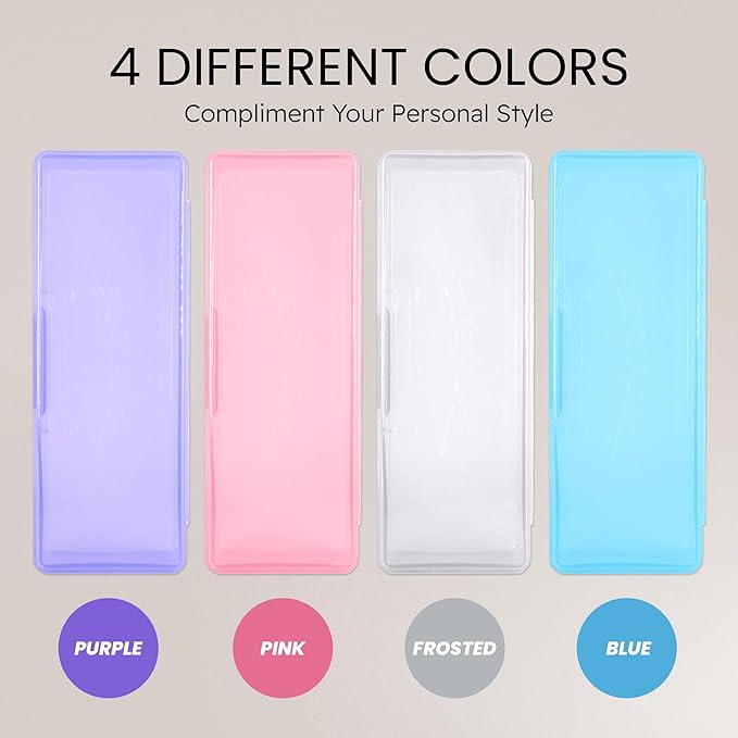 Beauticom Professional Manicurist Nails Pedicure Storage Case Personal Box (Large Size) (Quantity: 3 Pieces)