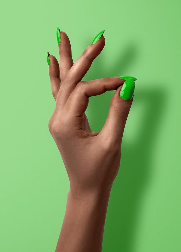 LeChat - Perfect Match Gel Polish - Anonymity - Green with Cream Finish - (0.5 Ounce) - Easy Application - Soak Off Formula