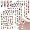 8 Sheets Laser Halloween Nail Art Stickers Decals Cute Ghost Cartoon Self Adhesive Nail Design Supply Laser Pumpkin Ghost Nail Stickers for Women Girls DIY Manicure Halloween Nail Decals Decoration