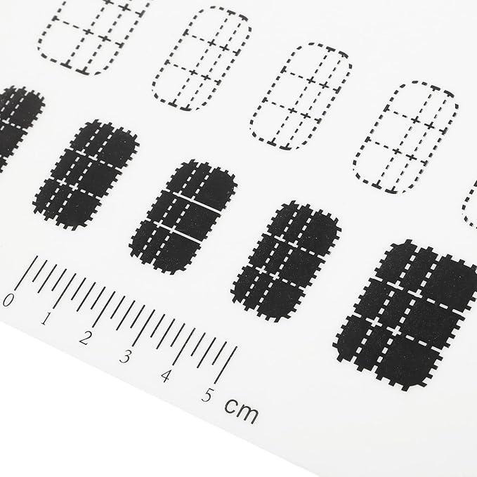 Silicone Nail Mat Acrylic Nail Training Mat Polish Practice Pad Stamping Plate Sticker Trainer Guide Table Cover Palette Tool for Polish Coloring