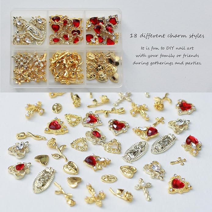Nail Charms and Gems for Nail Art Decorations
