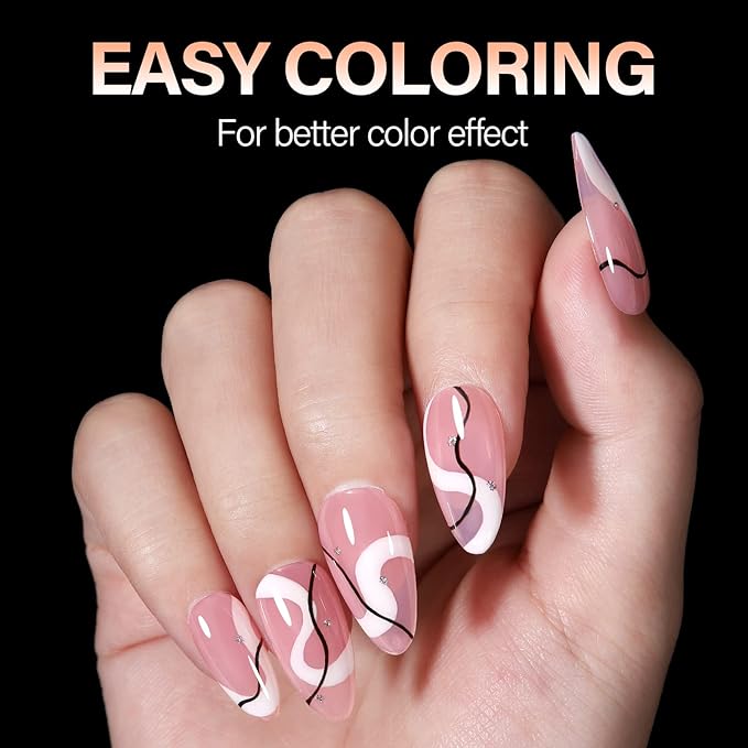 AILLSA Almond Nail Tips 504pcs Clear Nails Tips Gel Full Cover Nails Tip Medium Almond Shaped Fake Soft Nails for Press on Nail Extensions Home DIY Nails Salon- X (12 Sizes)