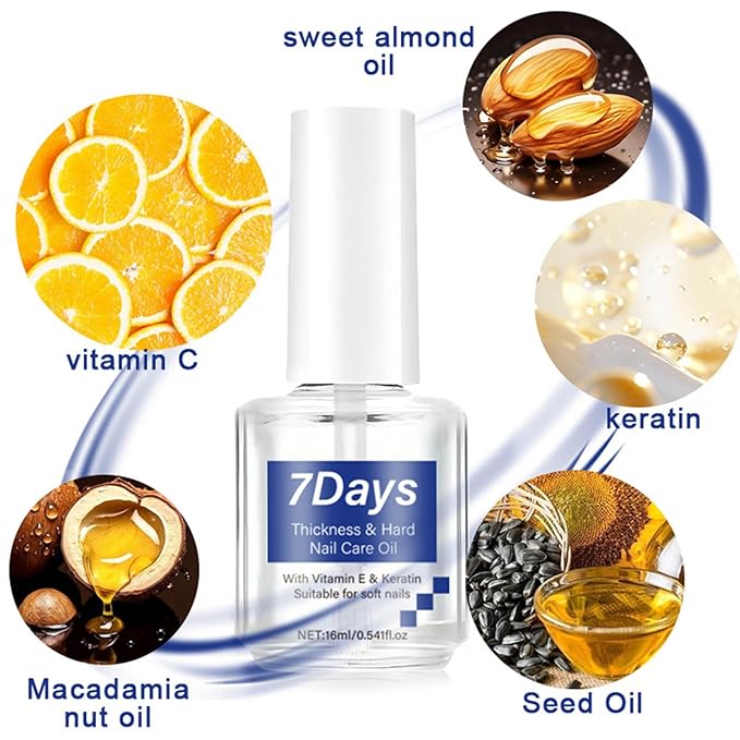 2PCS Keratin Cuticle Oil for Nails - Nourishing, Hydrating, Moisturizing Nail,Repaired Dryness Damaged Nails and Cuticle for Damaged Skin Thin Nail, Professional Nail Care