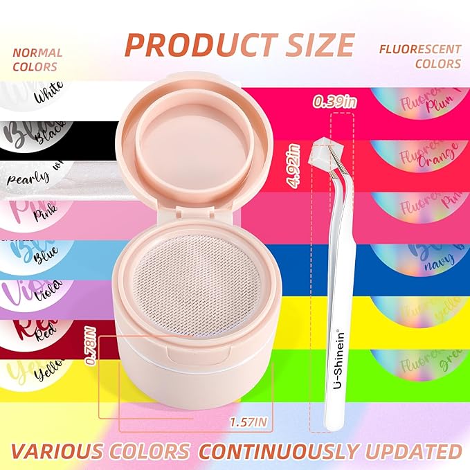 Cushion Gradient Painting Gel, Ombre Nails Aura Nails Full Coverage Precise Control of Each Dip 100pcs Spong & Tweezers Matte Effect Non-Wipe Long Lasting Soak Off UV LED(pw)