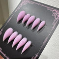 Halloween Press Claw on Nails Long Short Medium Curved Stiletto Handmade Gothic Design Horror Vampire False Nails Dragon Cat Claw Press on Nails Glossy Glue on Nail Thick Acrylic False Nails