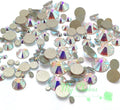 Swarovski 2058/2088 Crystal Nail Art Mixed Flatbacks Rhinestones, Crystal AB (001 AB)