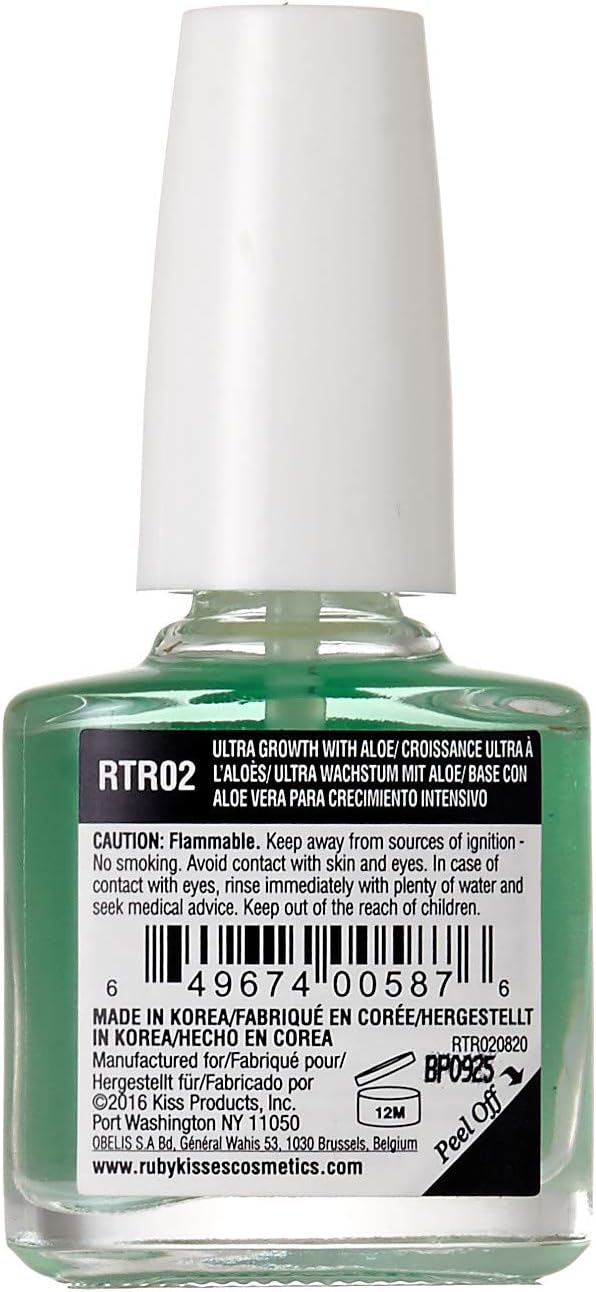 Ruby Kisses Nail Treatment (1 PACK, Aloe Ultra Growth)