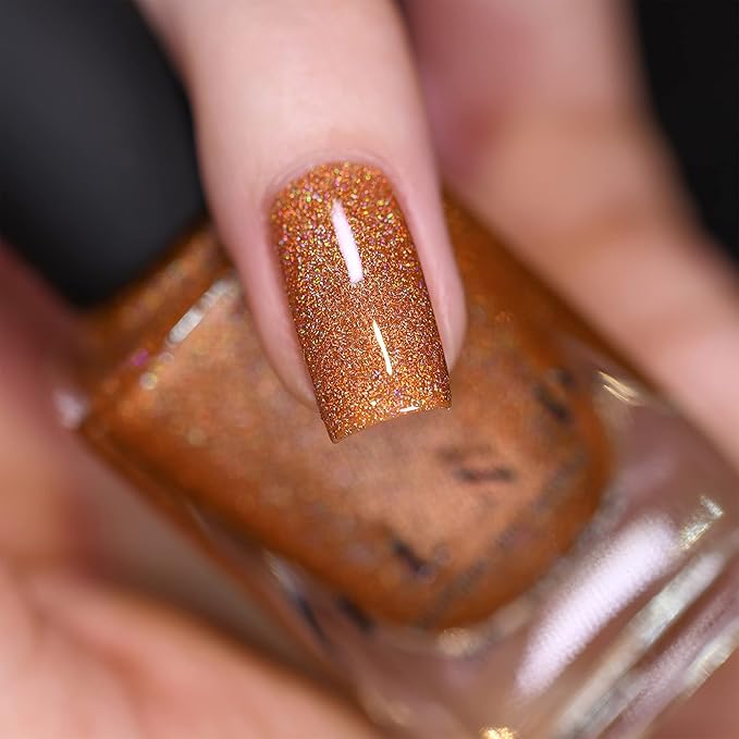 ILNP Uptown - Lively Burnt Orange Ultra Holo Nail Polish