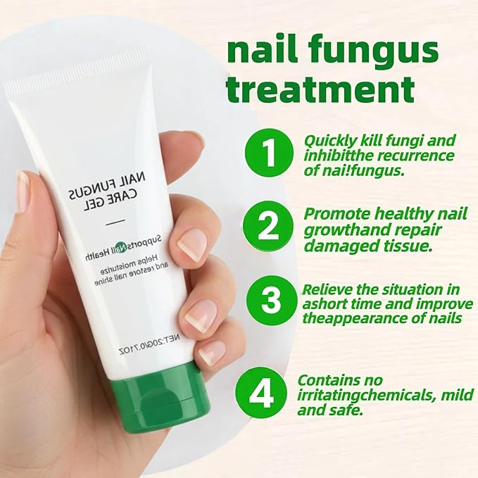 2PCS Nail Repair Gel. Toe Nail Fungus Treatments Multi Purpose Nail Repair Oil Essence