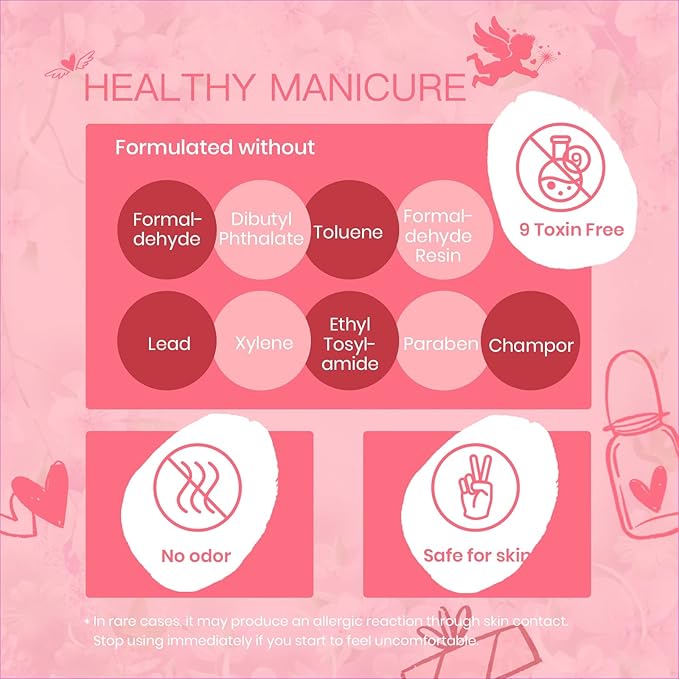 Beetles Pink Gel Nail Polish Nude Pink Rose Red Milky White Gel Polish Set Sweetheart Candies Collection Soak Off UV LED Gift for Her Valentines Nails
