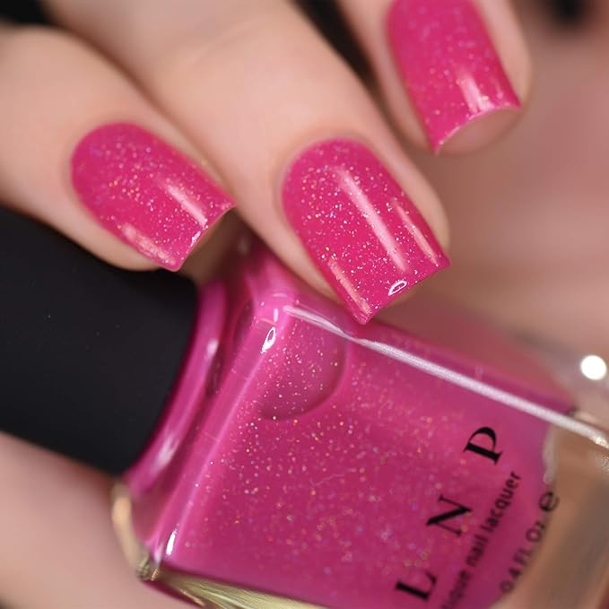 ILNP Party Hat - Deep Cerise Pink Holographic Nail Polish