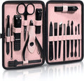 Manicure Kit for Women - Complete Nail Care Set with Toenail Clippers for Thick Nails - Ideal for Seniors - Professional Nail Nippers & Clippers - Perfect for Home Use