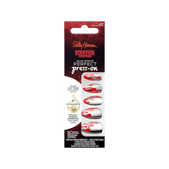 Sally Hansen Insta-Dri x Stranger Things Perfect Press-Ons, The Final Battle