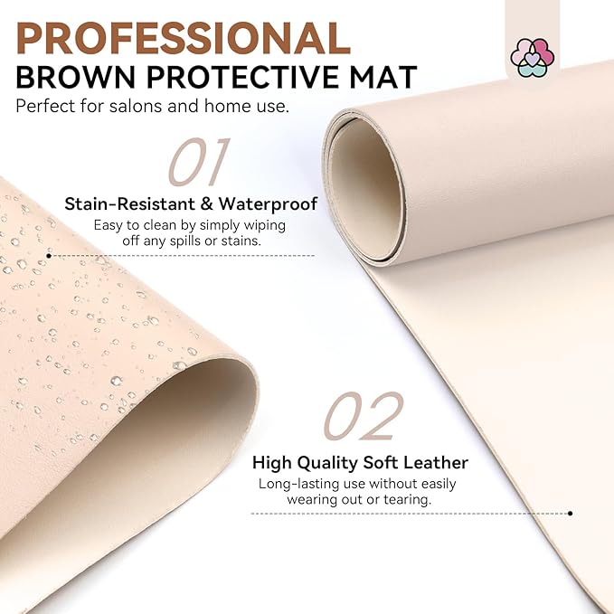 SAVILAND Arm Rest for Nails Tech Professional: 15.7" Full-Length Nail Arm Rest for Apricot Super-Comfort Big Nail Arm Restwith Microfiber Leather Mat Height Hand Pillow Cushion Nail Salon Manicure