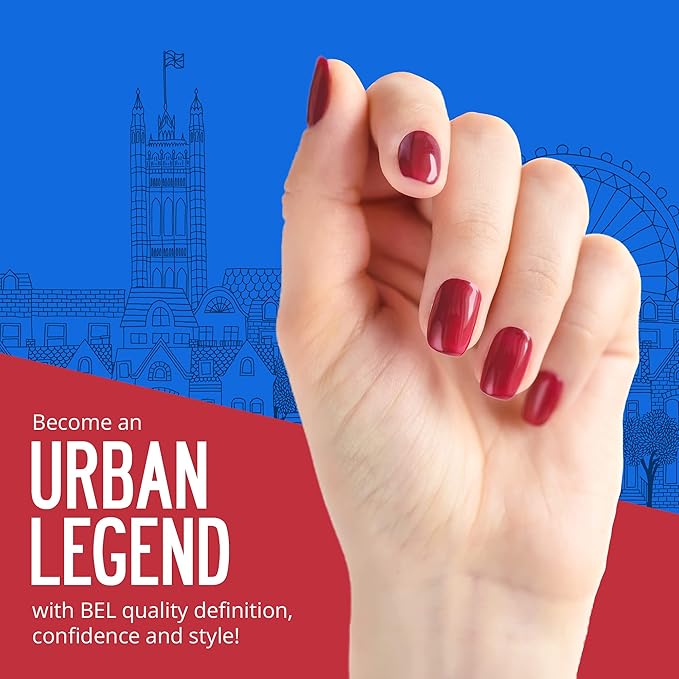BL Urban Legend Luxury 6 Pack Multi-color Nail Polish Set - The Queen Of Deluxe - The Perfect Set For The Perfect Stylish Manicure - A Professional Quality Quick Dry Set For True Connoisseurs