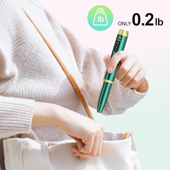 20000RPM Electric Nail Drill Rechargeable Compact Portable Efile Professional Manicure Cordless Pedicure Nail File Drill Kit for Acrylic Gel Nails and Home Salon Use