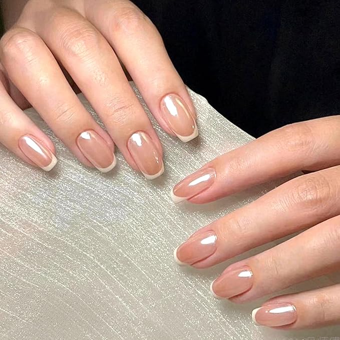 6 Packs (144 Pcs) | Reusable Press on Nails | Stick on Nails 12 Sizes-6 Styles|3D Design