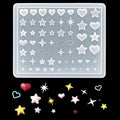 1 Pcs Star Silicone Nail Art Molds for Women Resin Nail Design