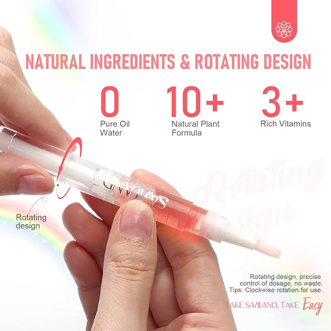 SAVILAND Builder Nail Gel Kit with Nail Drill: 6 PCS Natural Cuticle Oil Pen Castor Oil Vitamin E Builder Nail Gel in a Bottle Hard Gel for Nails Strengthener Extension Mini U V Lamp Nail Glue Gel