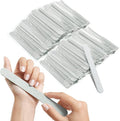 100 Pcs Grit Nail Buffers Files 100/180 Emery Board Double Sided Manicure Pedicure Tool Nail Buffering Files Fingernail Files for Women Men Nails Home Salon Supplies